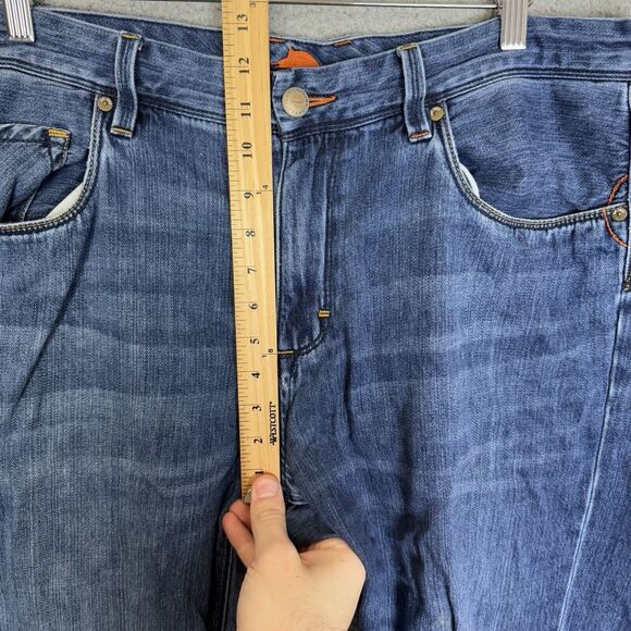 S Tommy Bahama‎ Jeans Mens 38x30 Blue Straight Leg Denim Stretch Standard - Picture 6 of 10
